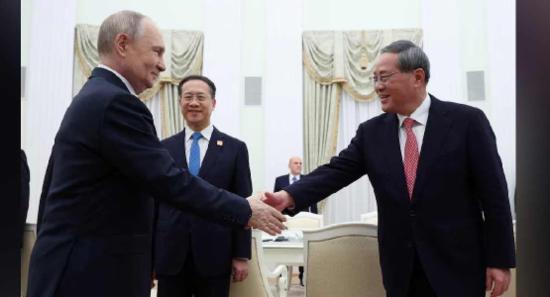 චීන අගමැති හා රුසියා ජනපති අතර හමුවක්